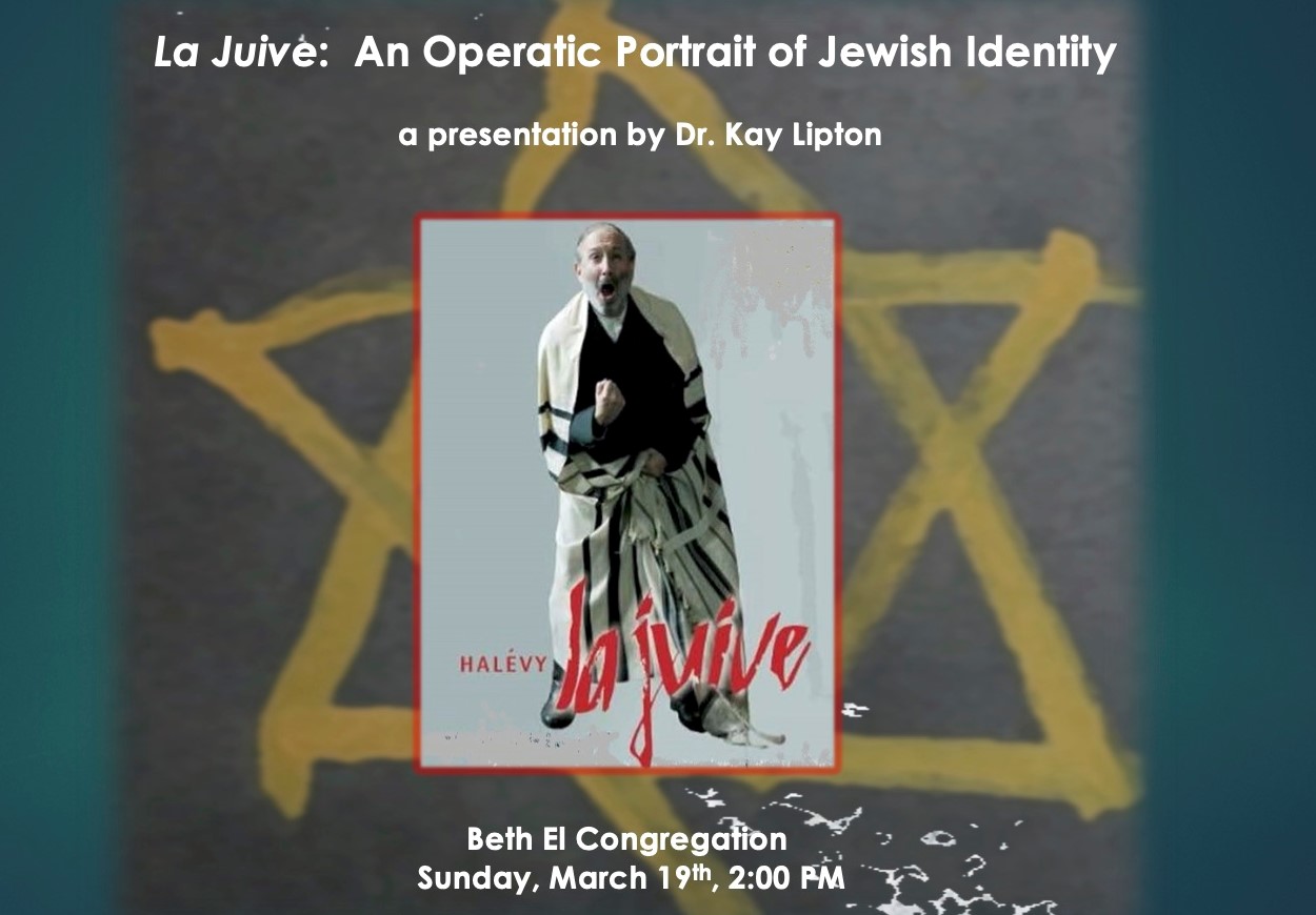 Sisterhood Program - La Juive (The Jewess): An Operatic Portrait of Jewish Identity
